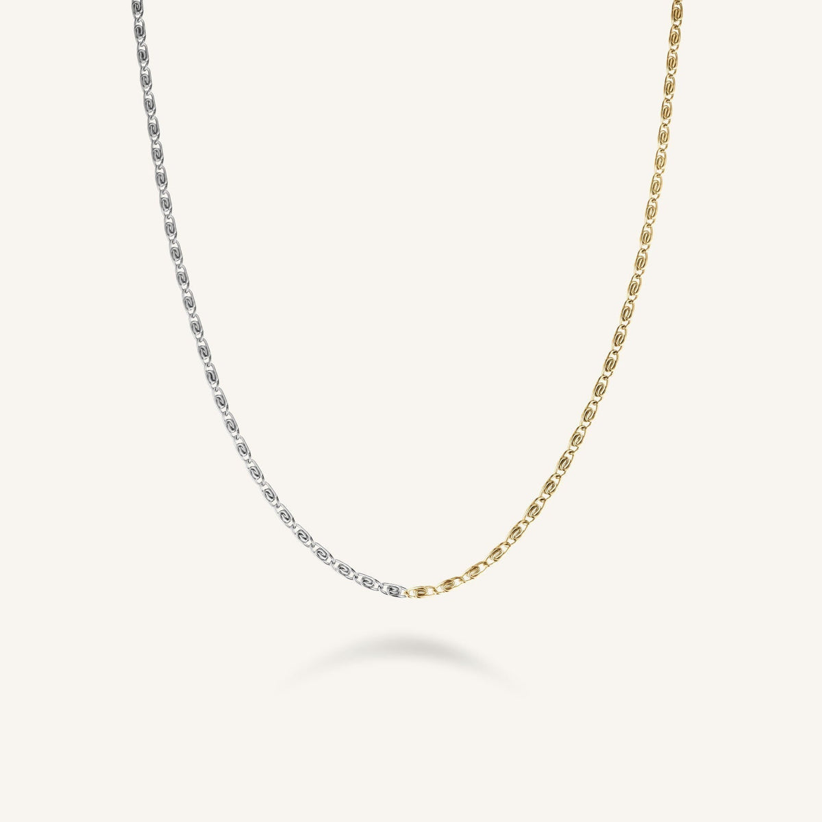 Duotone Swirl Necklace leftcolumn