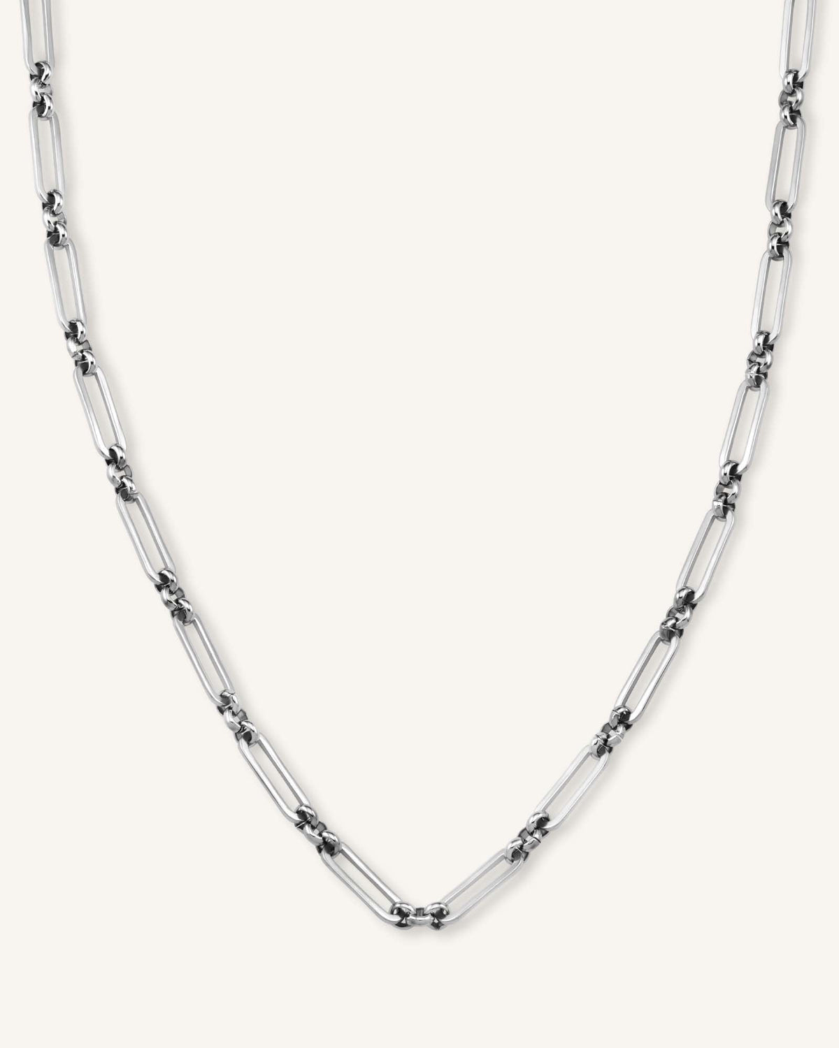 Chunky Necklace Silver leftcolumn