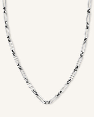 Chunky Necklace Silver leftcolumn