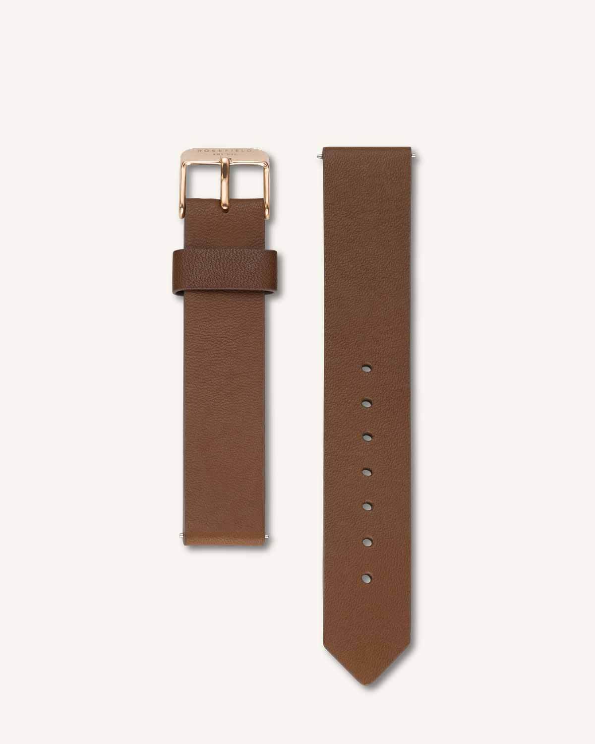 Brown Rose gold Strap leftcolumn
