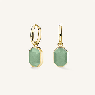 Geometric Gemstone Earrings JOGGG-J666,leftcolumn,