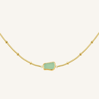 Organic Gemstone Necklace JNOGG-J658,leftcolumn,