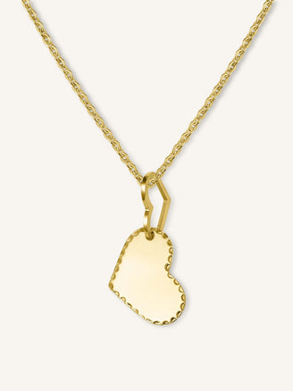 Duo Heart Necklace JNDHS-J501,leftcolumn