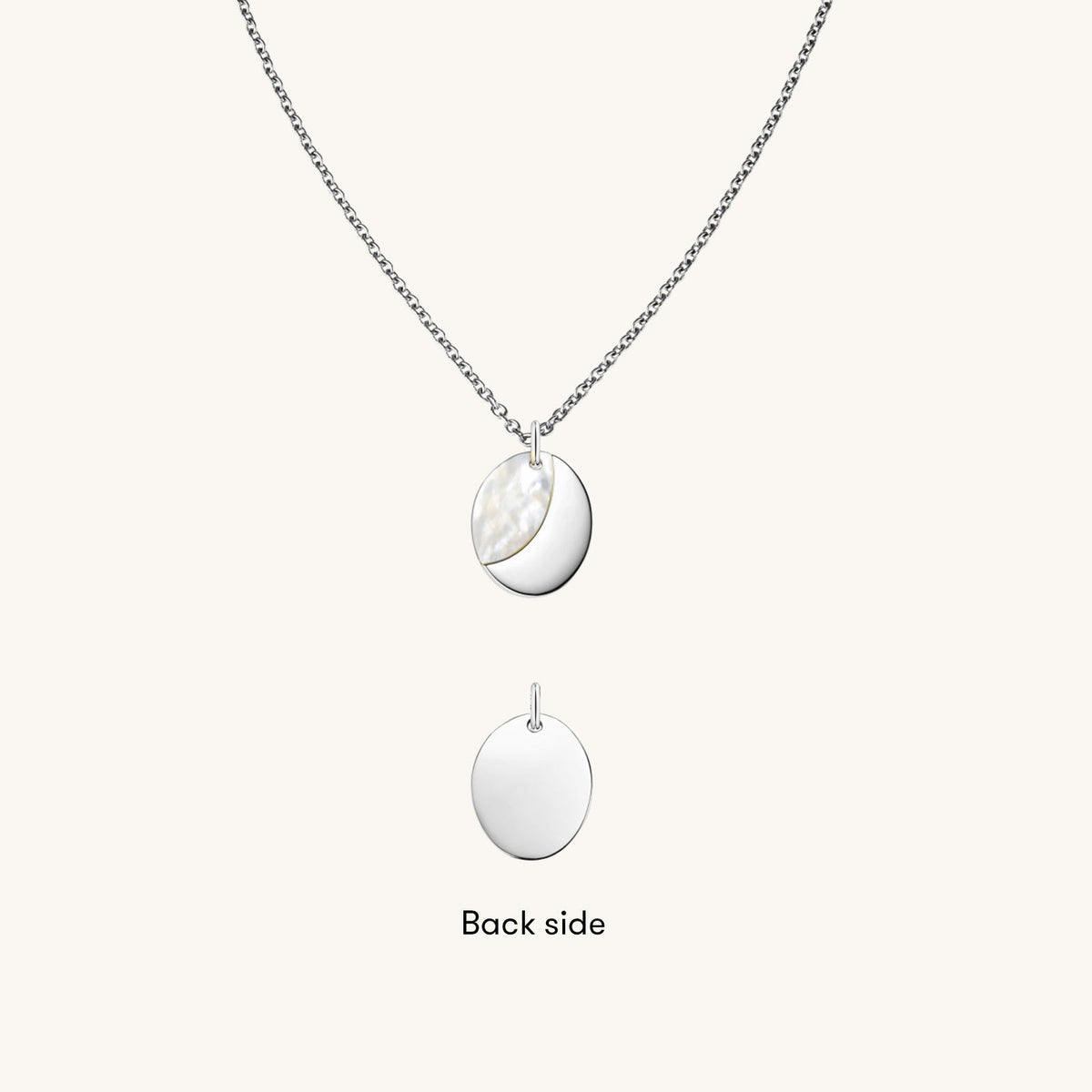 Unite Mother of Pearl Necklace JNMSS-J560,leftcolumn