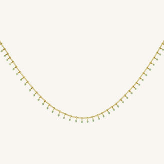 Green Drip Necklace JNDCG-J680,leftcolumn,
