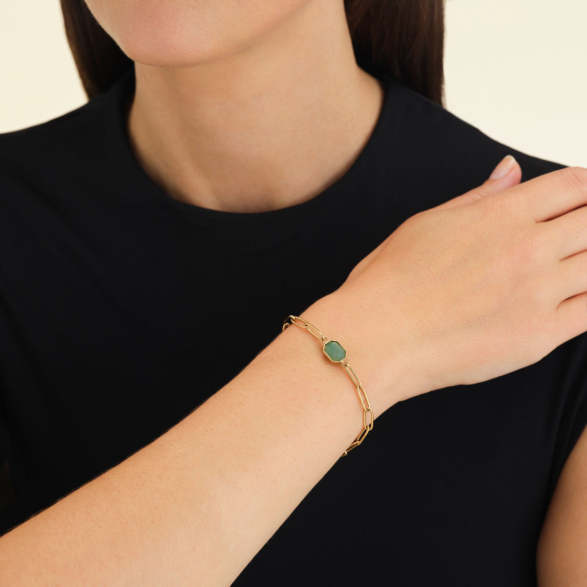 Geometric Gemstone Bracelet JBGGS-J663,leftcolumn