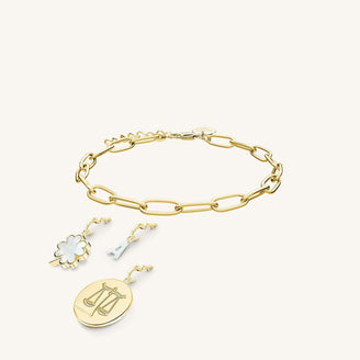 Pendant Chainlink Bracelet JBRCG-J561,leftcolumn