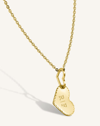 Duo Heart Necklace JNDHG-J499,leftcolumn,