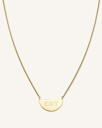 Half Moon Necklace JRINMG-J109,leftcolumn,