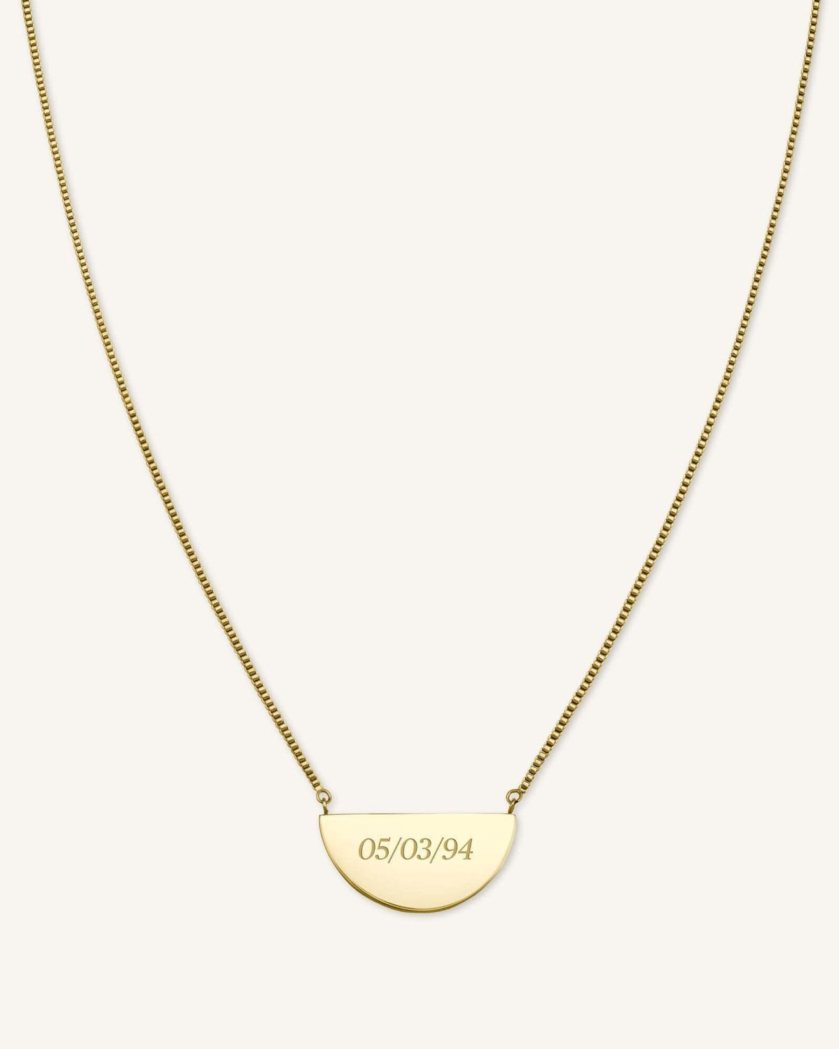 Half Moon Necklace JRINMG-J109,leftcolumn,