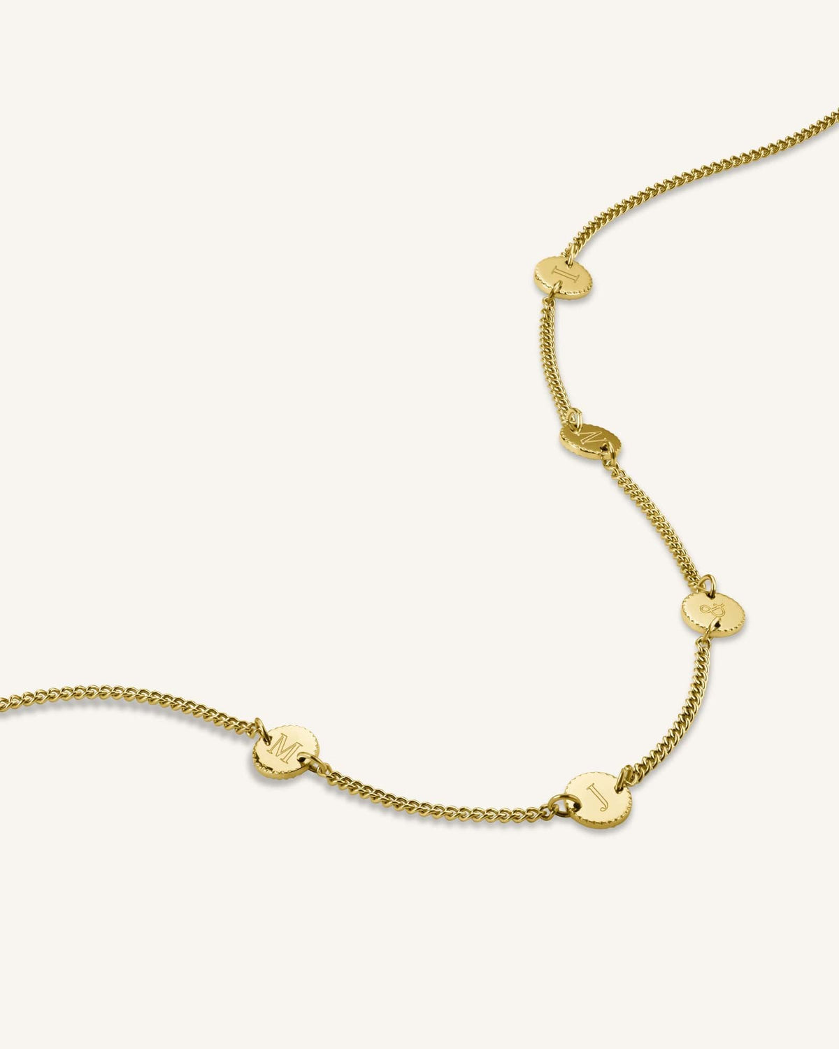 5 Coin Necklace JN5CR-J459,leftcolumn