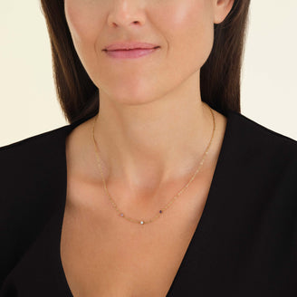 3 Birthstone Necklace N-Silver-3,leftcolumn