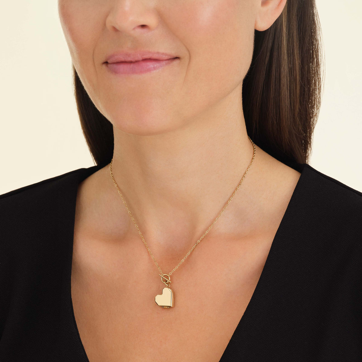 Heart Locket Gold JNHLG-J693,leftcolumn