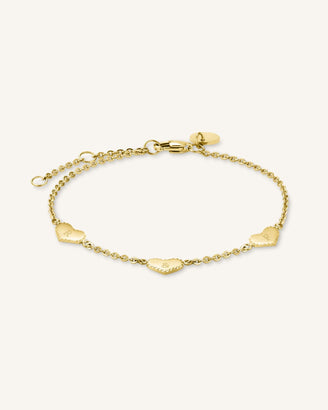 Triple Heart Bracelet JBTHS-J504,leftcolumn