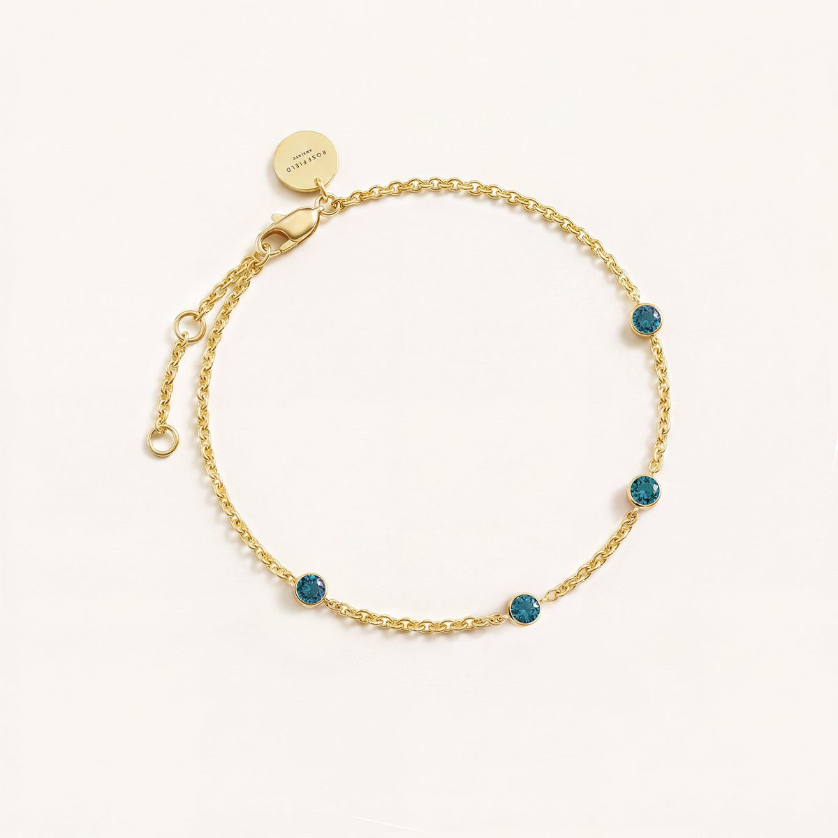 4 Birthstone Bracelet B-Gold-4,leftcolumn