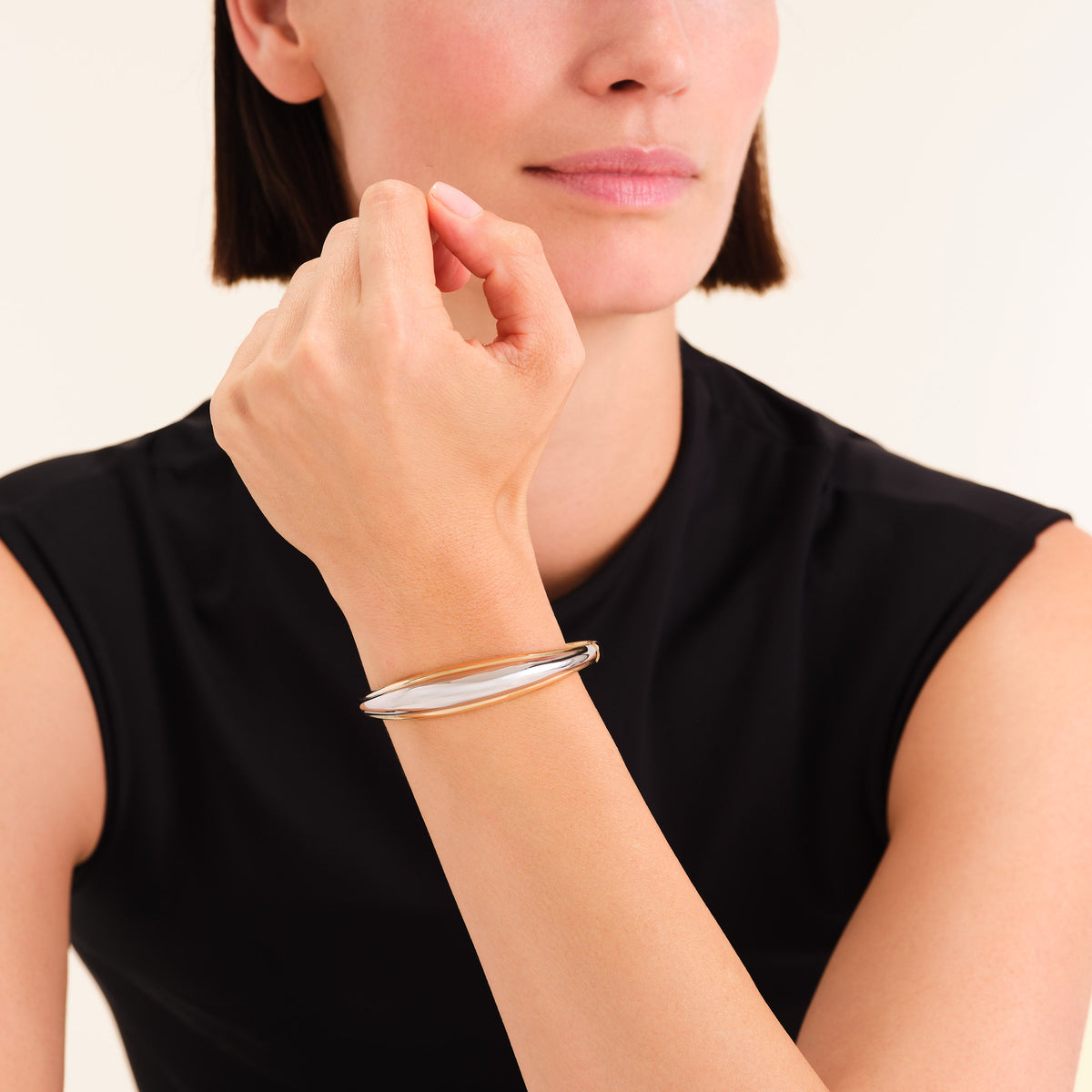 Dome Duotone Bangle leftcolumn,