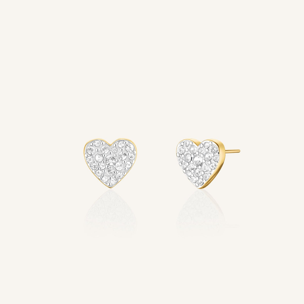 Pavé Heart Studs leftcolumn