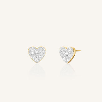 Pavé Heart Studs leftcolumn