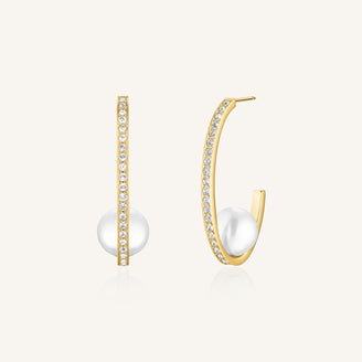 Statement Pearl Hoops leftcolumn