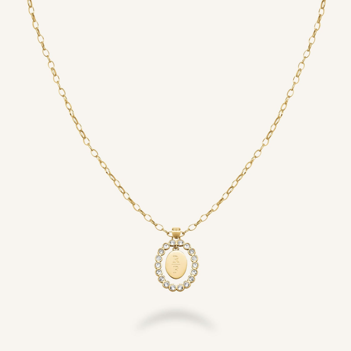 Oval Pendant Necklace JNCFG-J1145, leftcolumn