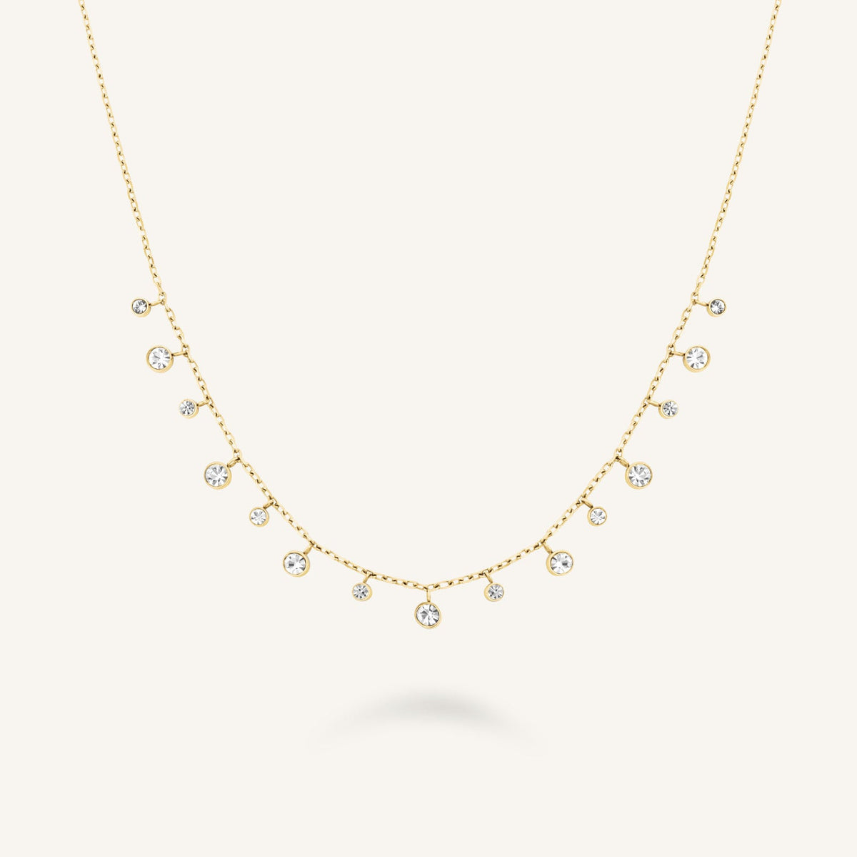 Multi-Crystal Necklace leftcolumn,