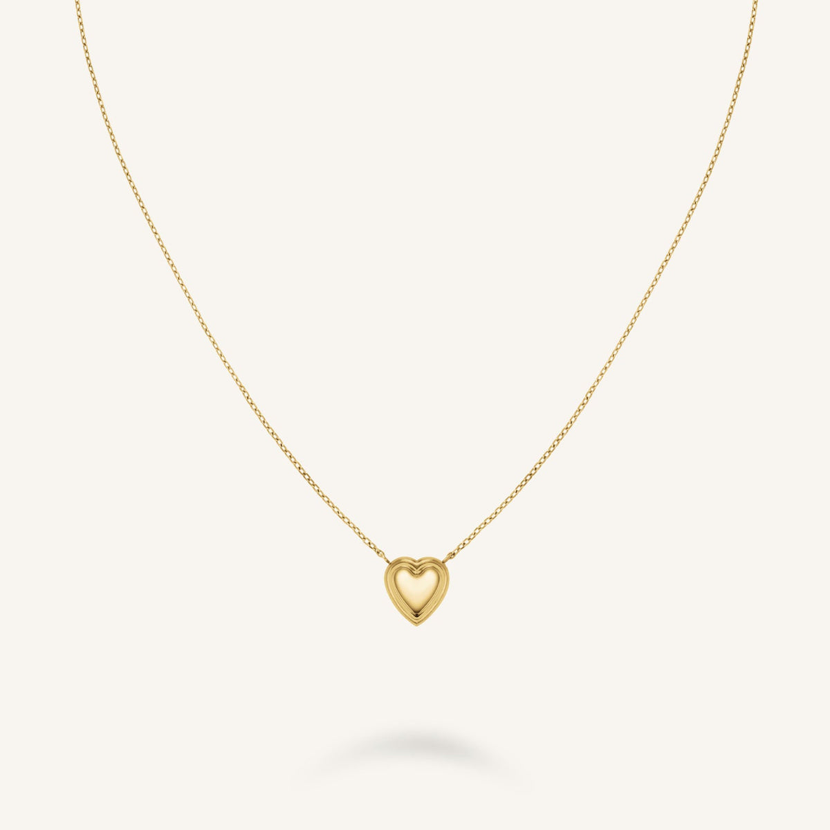 Puffy Heart Necklace JNPHG-J1008,leftcolumn,