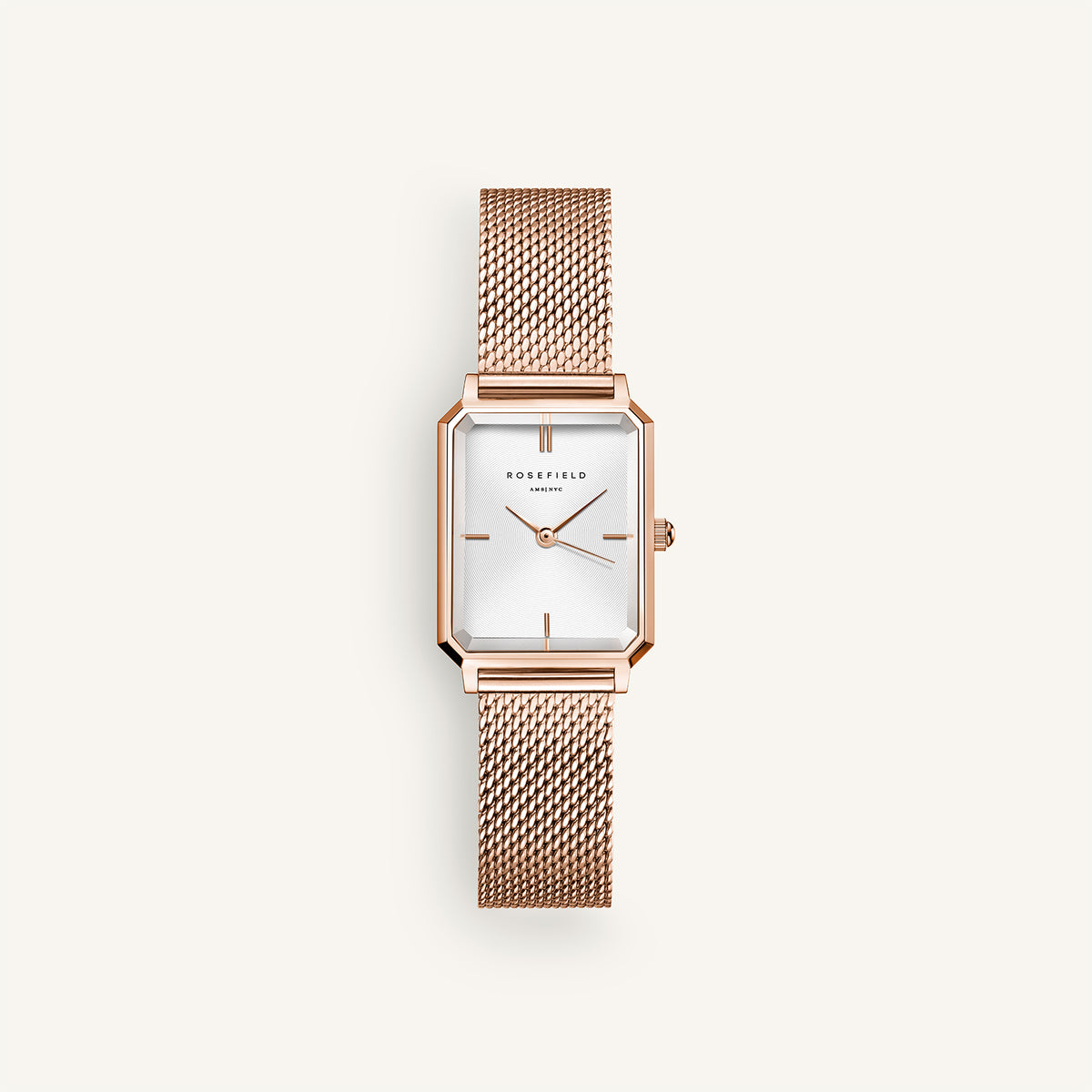 Octagon XS Mesh Rose Gold leftcolumn