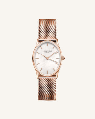 Oval Pearl Rose Gold Oval Pearl Rose Gold