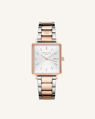 Silver-Rose Gold Strap Personalized leftcolumn