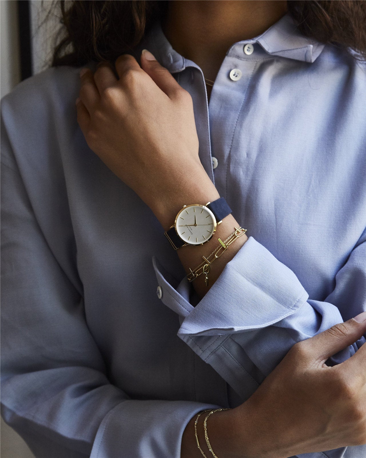 West Village Blue Rosefield Official