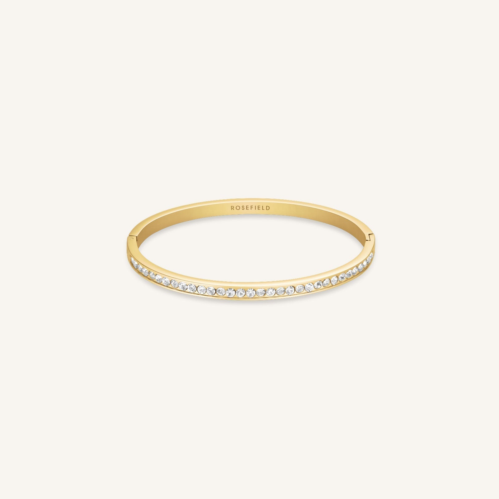 Stalen bangle small met kristal | -NL Stalen bangle small met kristal | -NL